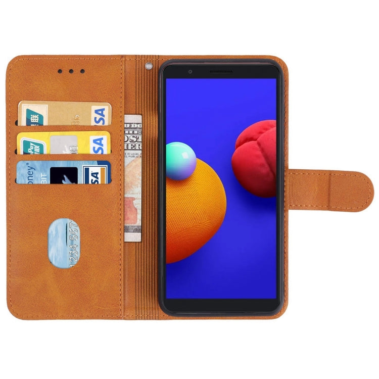 For Samsung Galaxy A01 Core / M01 Core Leather Phone Case