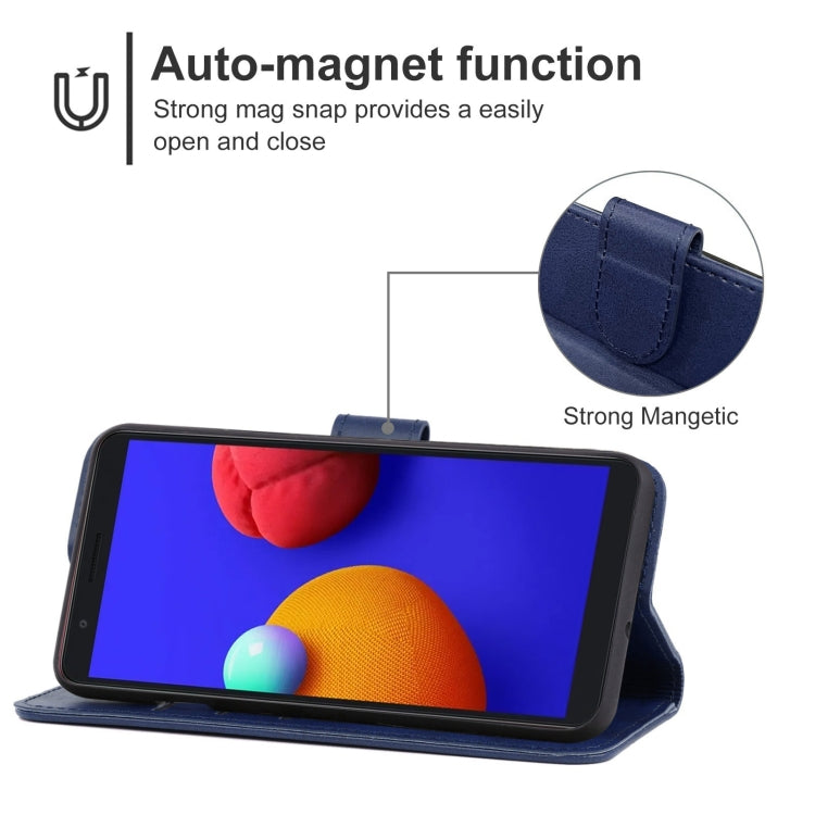 For Samsung Galaxy A01 Core / M01 Core Leather Phone Case