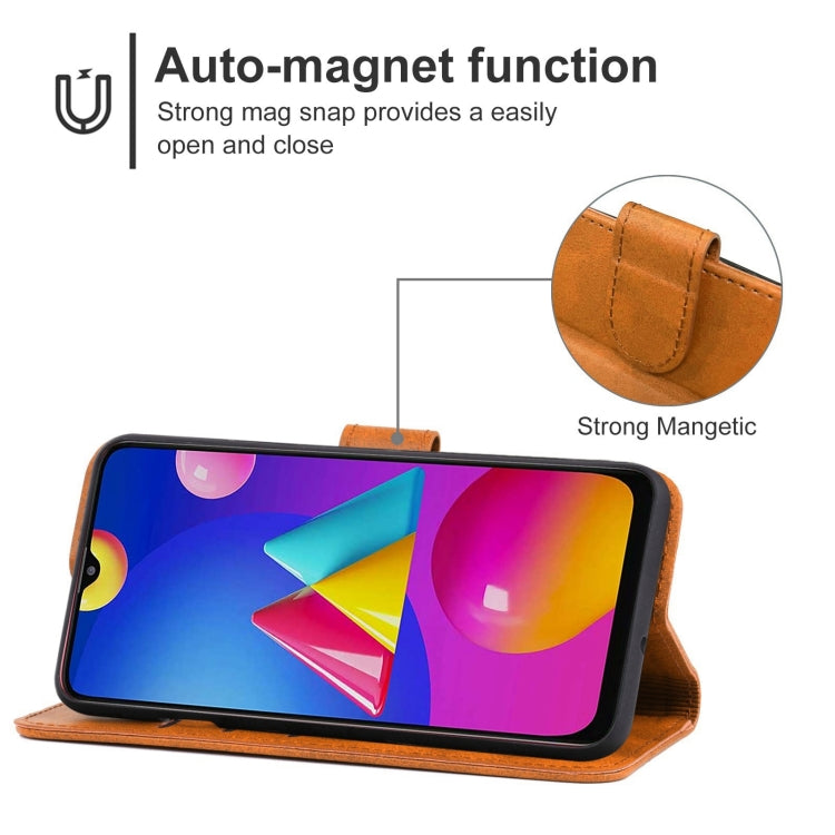 For Samsung Galaxy A02s US / M02s / A03s 164mm Leather Phone Case