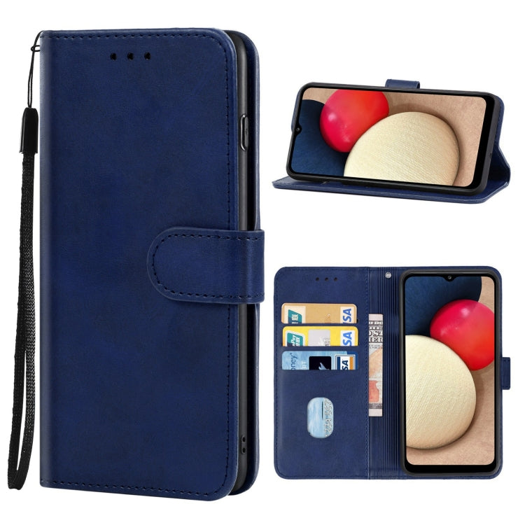 For Samsung Galaxy A02s EU Version Leather Phone Case