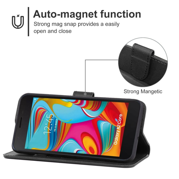 For Samsung Galaxy A2 Core / A260 Leather Phone Case