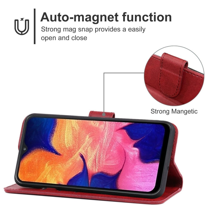 For Samsung Galaxy A10 Leather Phone Case