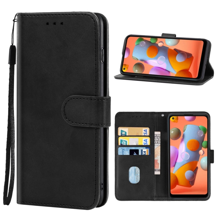 For Samsung Galaxy A11 Leather Phone Case EU Version