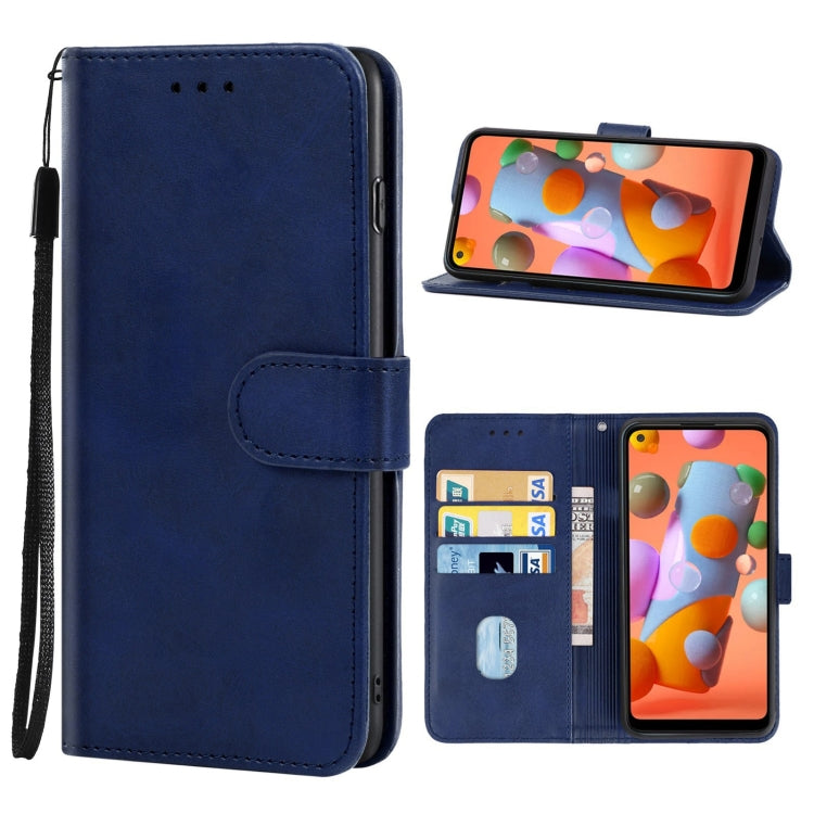 For Samsung Galaxy A11 Leather Phone Case EU Version