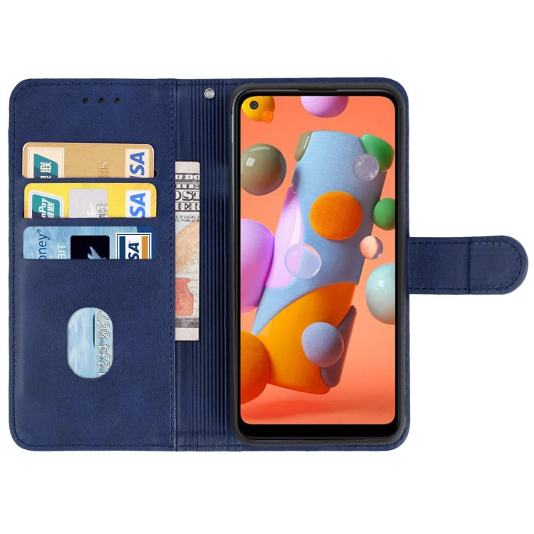 For Samsung Galaxy A11 Leather Phone Case EU Version