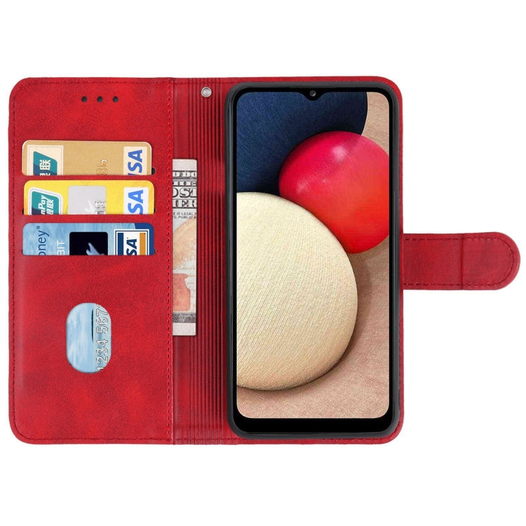 For Samsung Galaxy A12 / A12 Nacho Leather Phone Case