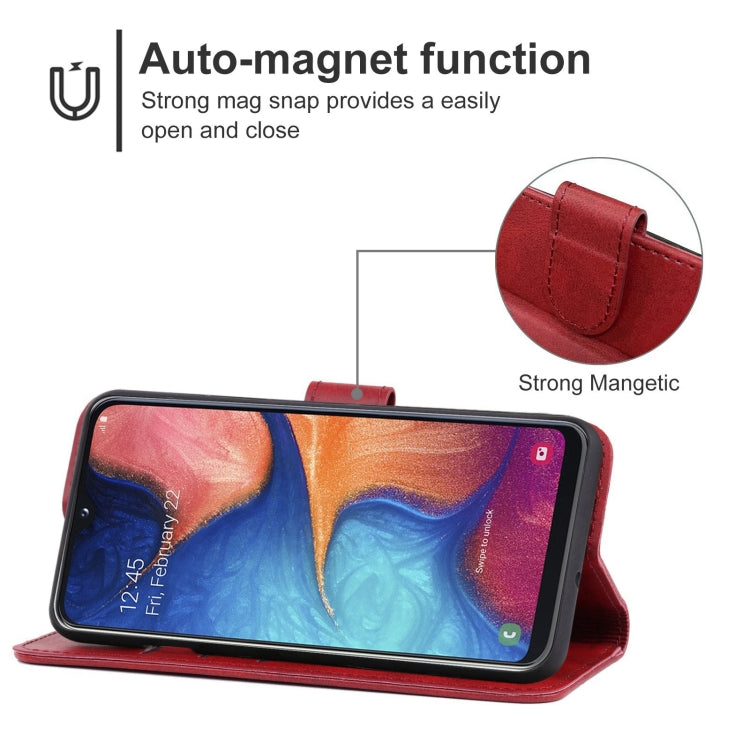 For Samsung Galaxy A20e Leather Phone Case