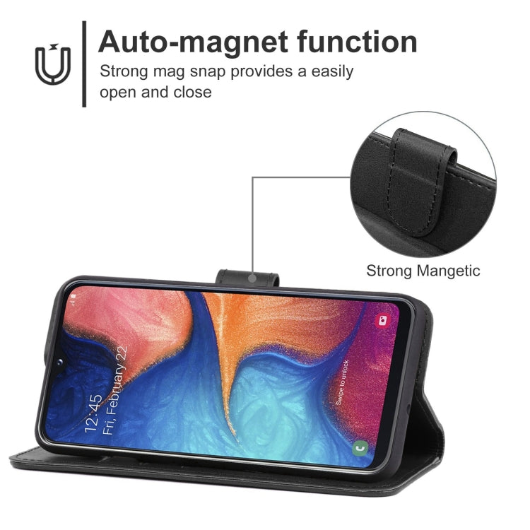For Samsung Galaxy A20e Leather Phone Case