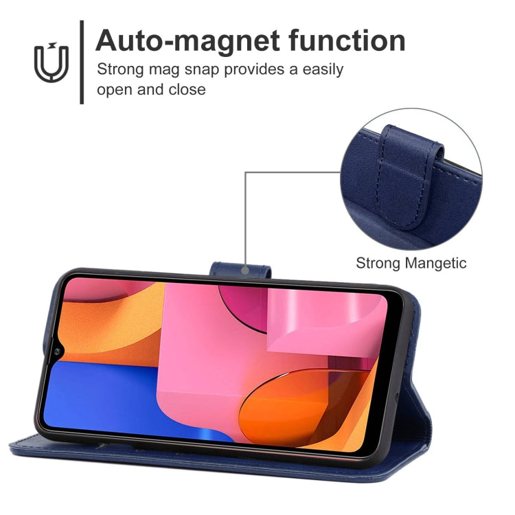 For Samsung Galaxy A20s Leather Phone Case