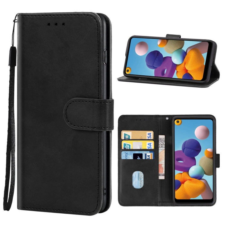 For Samsung Galaxy A21 Leather Phone Case