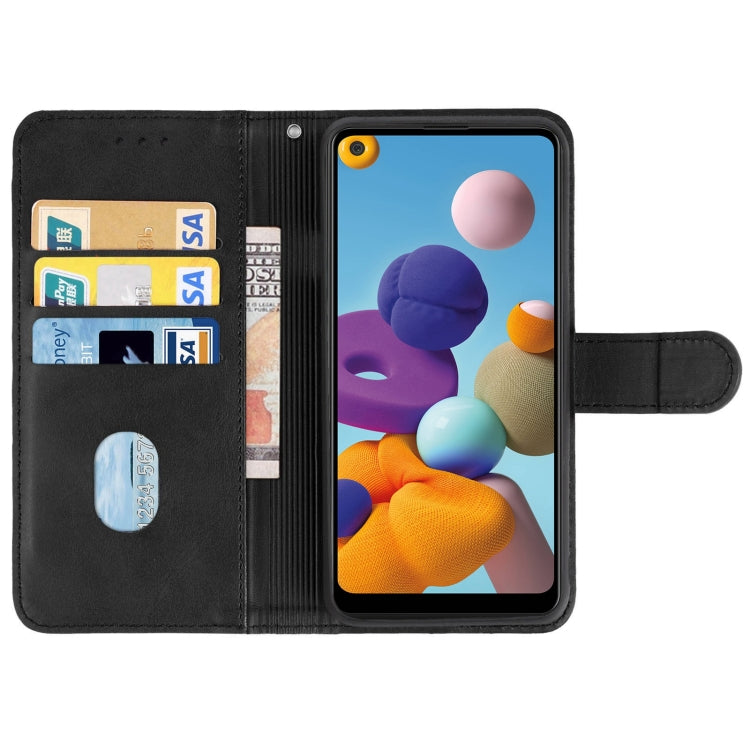 For Samsung Galaxy A21 Leather Phone Case