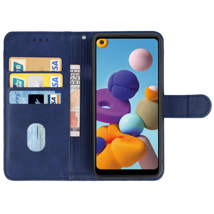 For Samsung Galaxy A21 Leather Phone Case