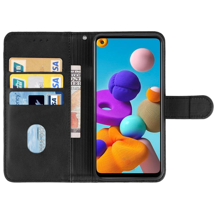 For Samsung Galaxy A21s Leather Phone Case