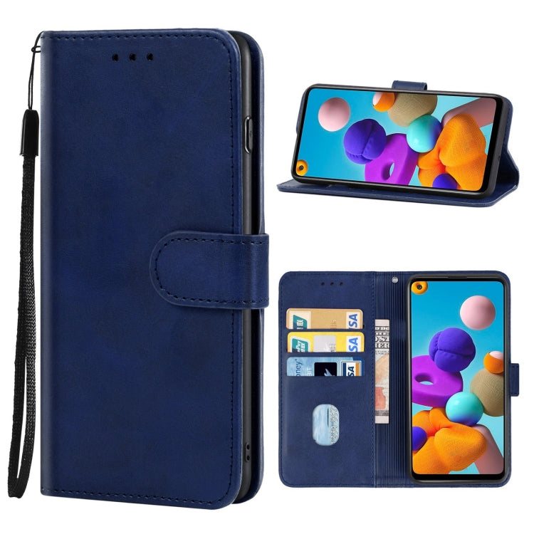 For Samsung Galaxy A21s Leather Phone Case