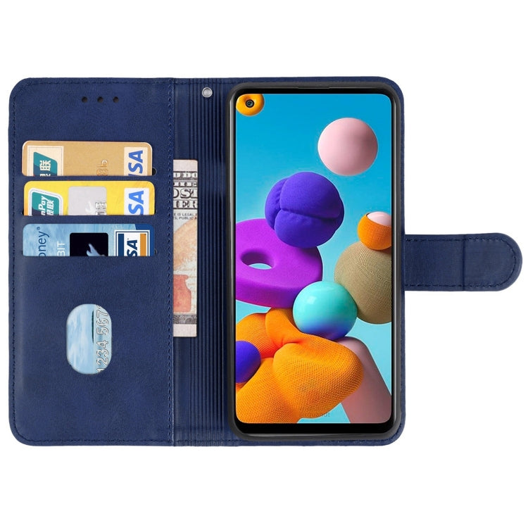 For Samsung Galaxy A21s Leather Phone Case