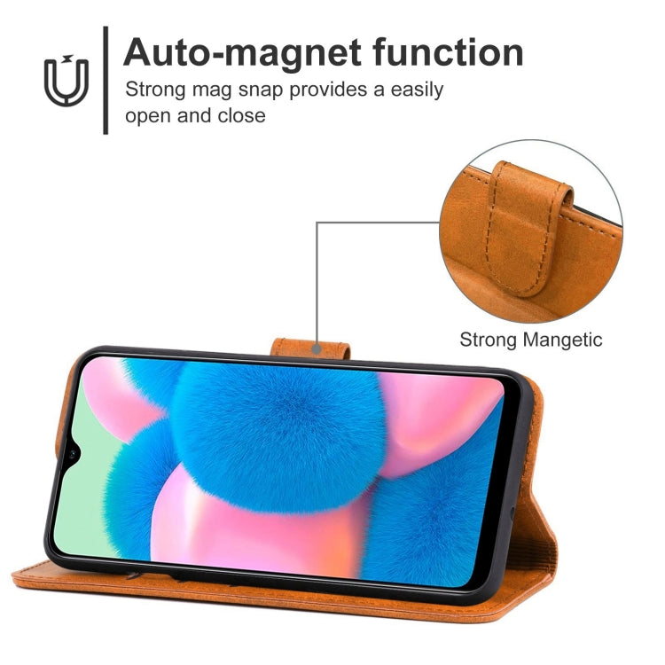 For Samsung Galaxy A30s / A50 / A50s Leather Phone Case