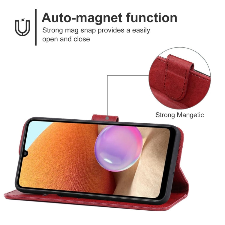 For Samsung Galaxy A32 4G / A32 Lite Leather Phone Case