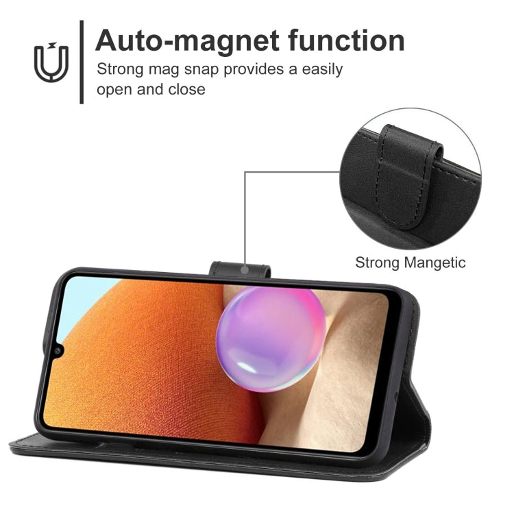 For Samsung Galaxy A32 4G / A32 Lite Leather Phone Case