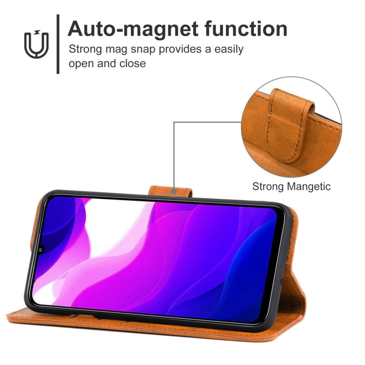 For Samsung Galaxy A32 5G Leather Phone Case