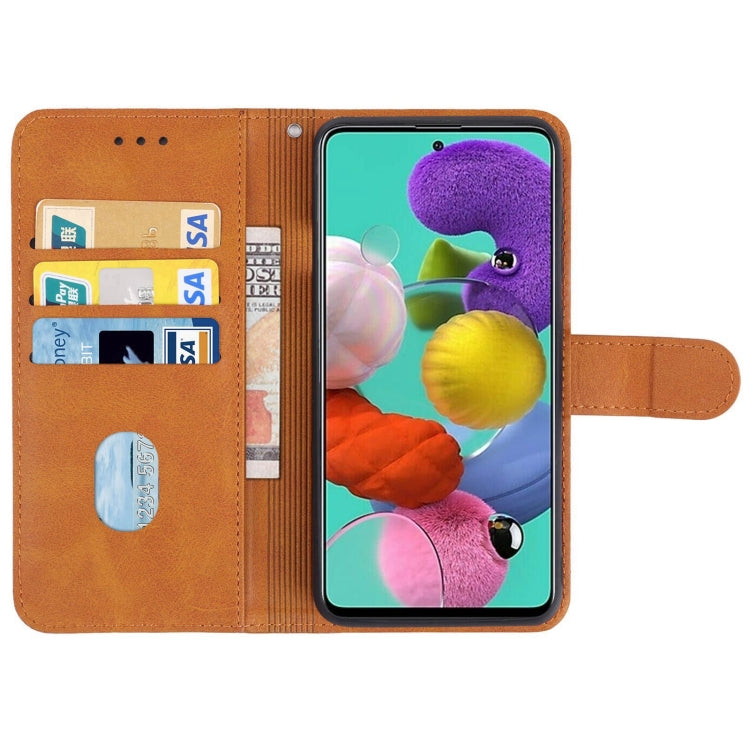 For Samsung Galaxy A51 5G Leather Phone Case