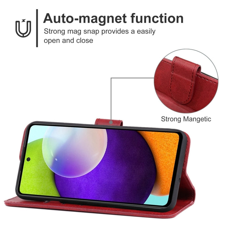 For Samsung Galaxy A52 4G / 5G Leather Phone Case