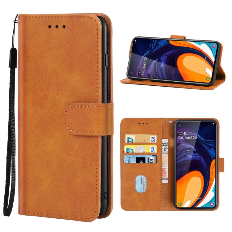 For Samsung Galaxy A60 / M40 Leather Phone Case