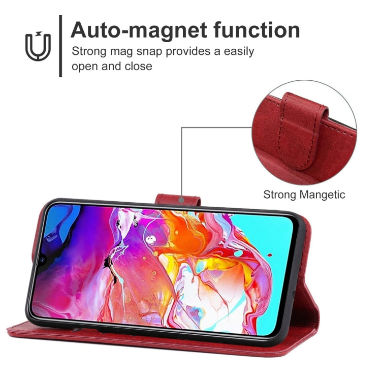 For Samsung Galaxy A70 /  A70s Leather Phone Case