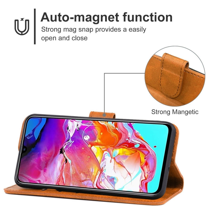 For Samsung Galaxy A70 /  A70s Leather Phone Case