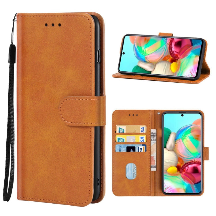 For Samsung Galaxy A71 4G Leather Phone Case