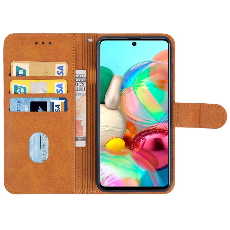For Samsung Galaxy A71 4G Leather Phone Case