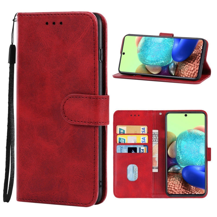 For Samsung Galaxy A71 5G Leather Phone Case