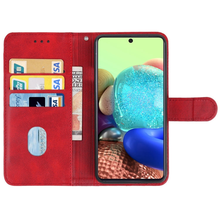 For Samsung Galaxy A71 5G Leather Phone Case