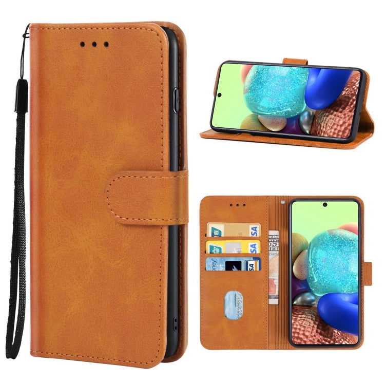 For Samsung Galaxy A71 5G Leather Phone Case