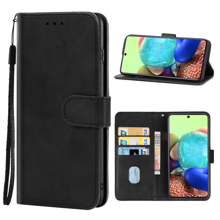 For Samsung Galaxy A71 5G Leather Phone Case