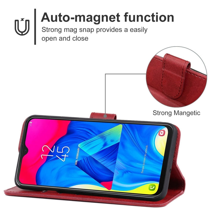 For Samsung Galaxy M10 Leather Phone Case