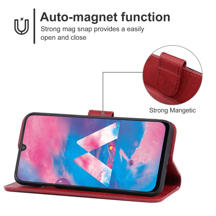 For Samsung Galaxy M30 / A40s Leather Phone Case