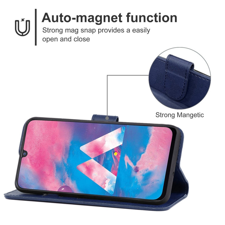 For Samsung Galaxy M30 / A40s Leather Phone Case