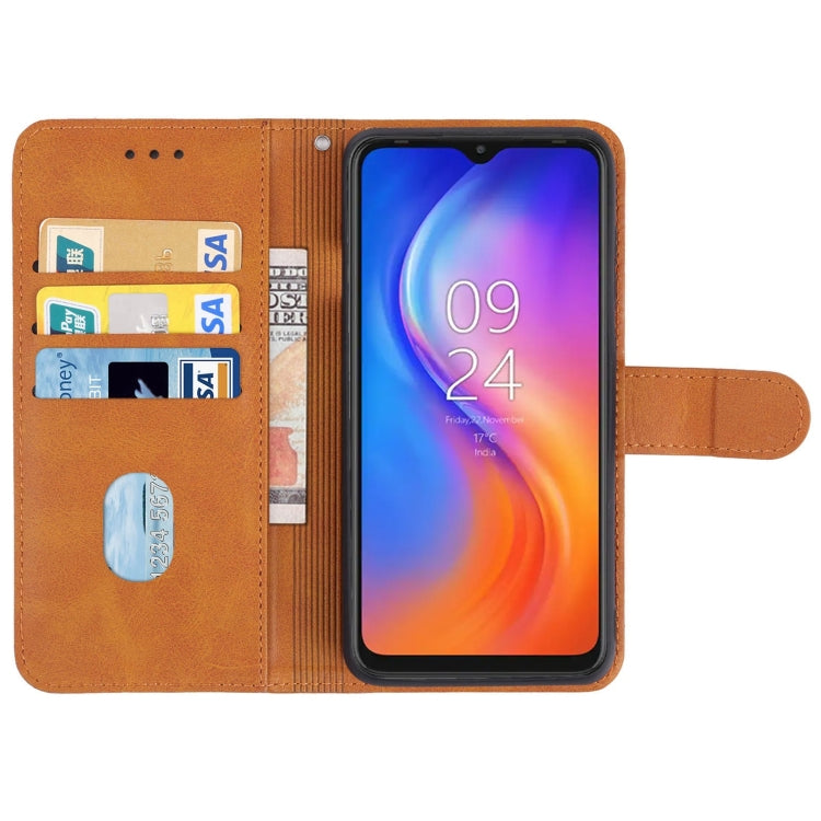 For Tecno  Spark 8 Leather Phone Case