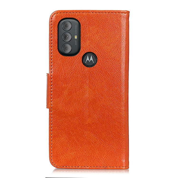 For Motorola Moto G Power (2022) Nappa Texture Horizontal Flip Leather Phone Case
