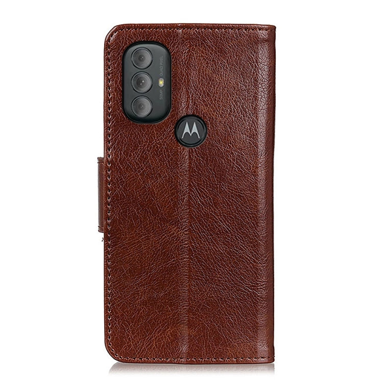 For Motorola Moto G Power (2022) Nappa Texture Horizontal Flip Leather Phone Case