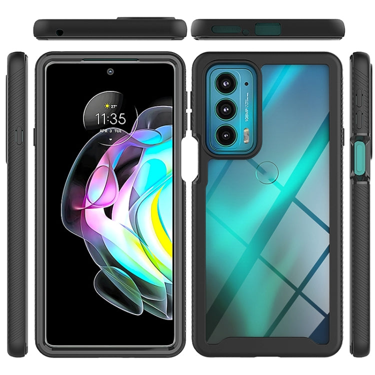 For Motorola Edge 20 Starry Sky PC + TPU Phone Case with PET Film