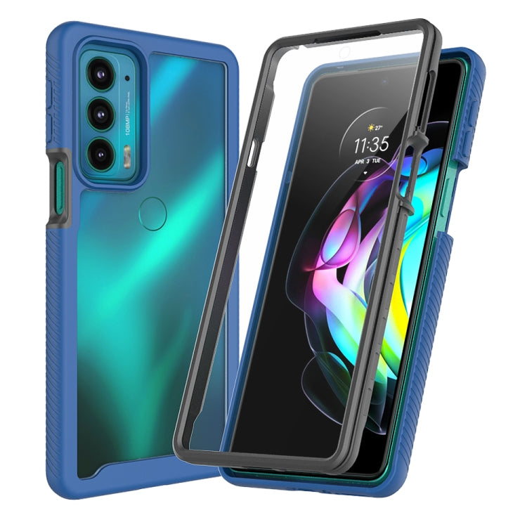 For Motorola Edge 20 Starry Sky PC + TPU Phone Case with PET Film
