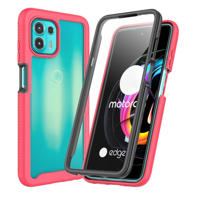 For Motorola Edge 20 Lite Starry Sky PC + TPU Phone Case with PET Film