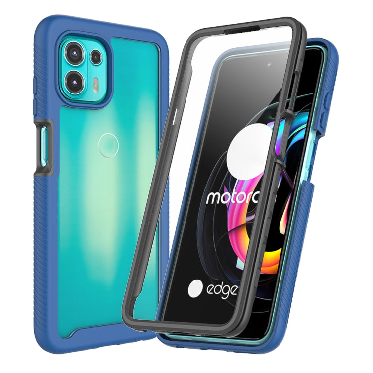 For Motorola Edge 20 Lite Starry Sky PC + TPU Phone Case with PET Film