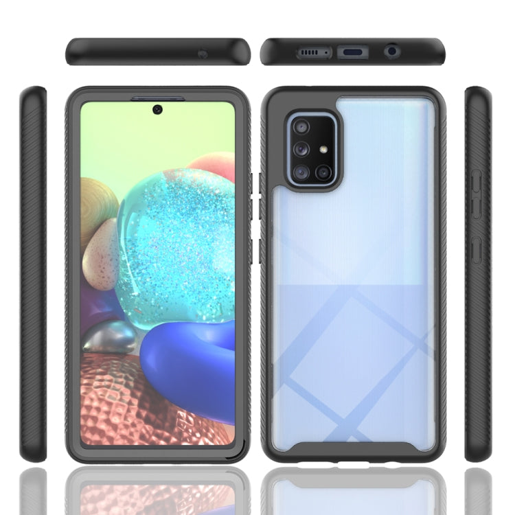 For Samsung Galaxy A71 5G Starry Sky PC + TPU Phone Case with PET Film