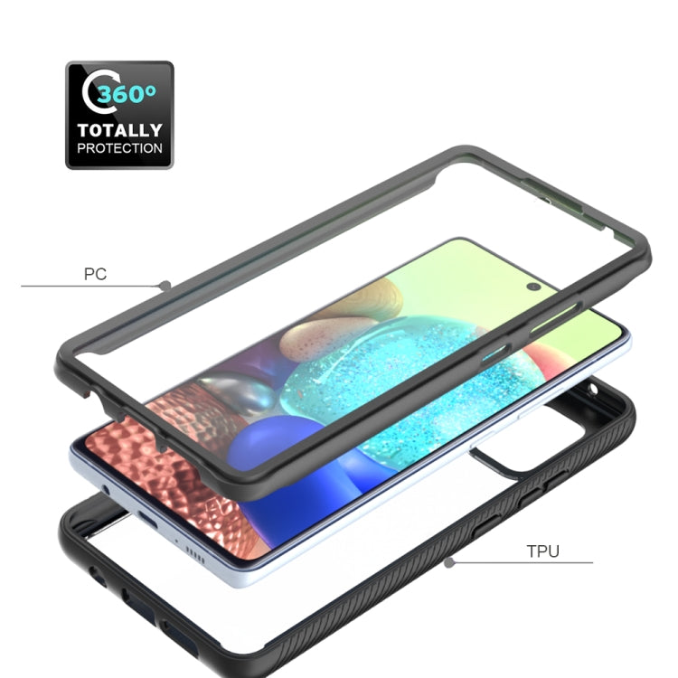 For Samsung Galaxy A71 5G Starry Sky PC + TPU Phone Case with PET Film