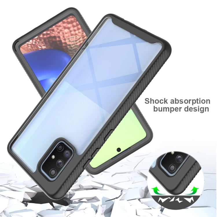 For Samsung Galaxy A71 5G Starry Sky PC + TPU Phone Case with PET Film