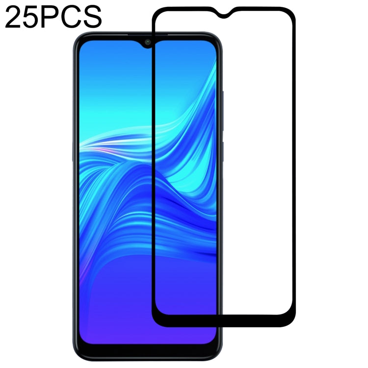 25 PCS Full Glue Cover Screen Protector Tempered Glass Film For TCL 20Y