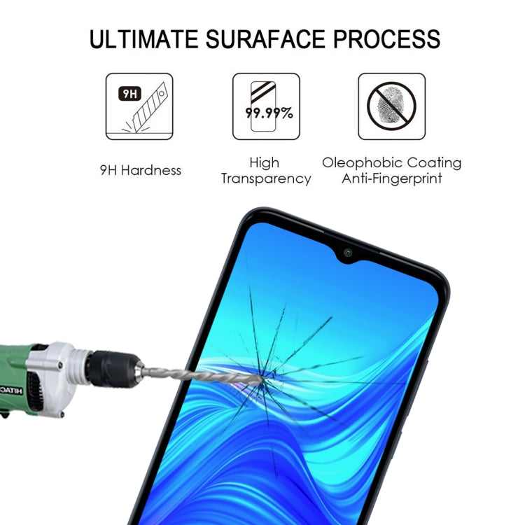 25 PCS Full Glue Cover Screen Protector Tempered Glass Film For TCL 20Y