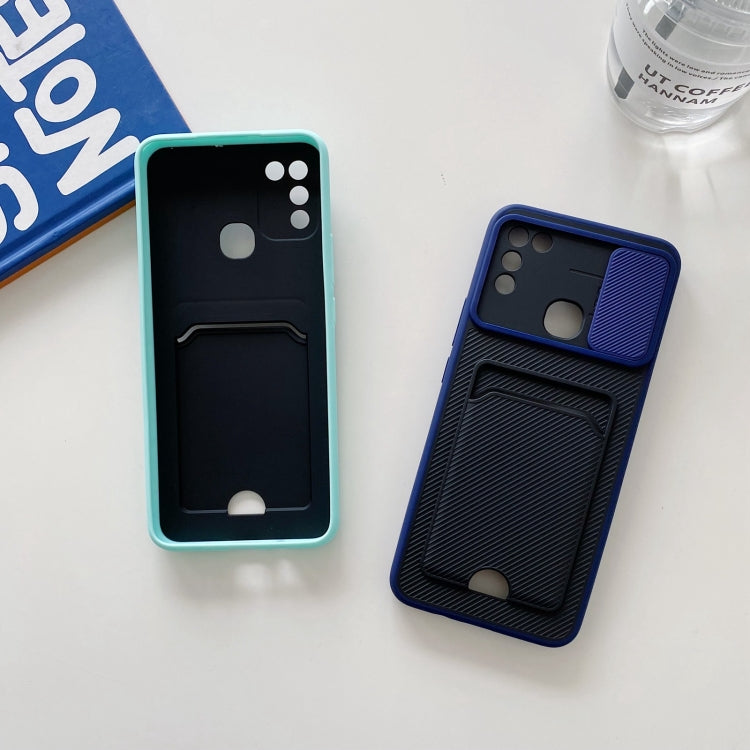 For Infinix Hot 10 Play Sliding Camshield Card TPU + PC Case
